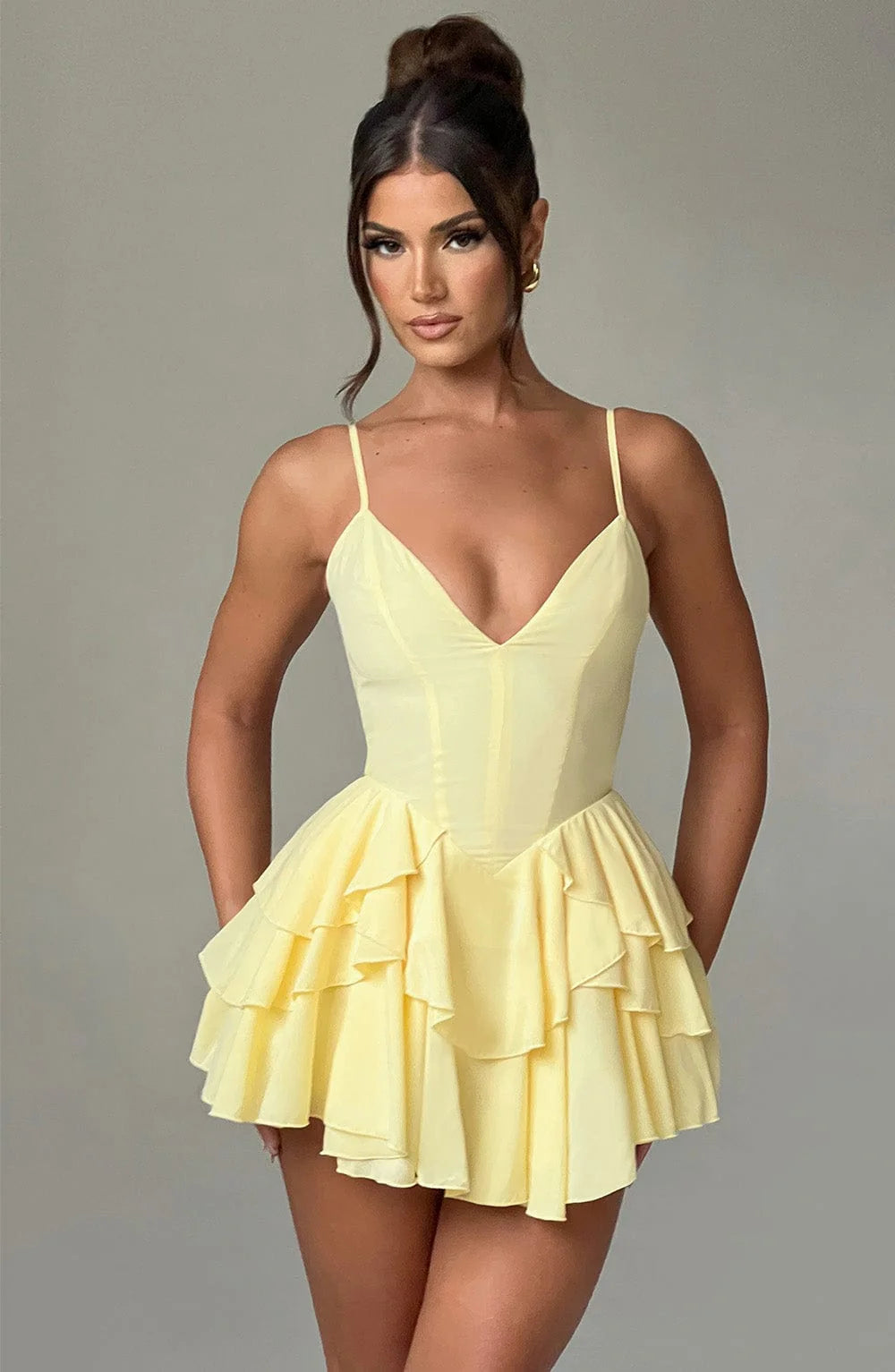 Vestido Alana Amarelo