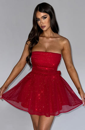 Vestido Taís Vermelho