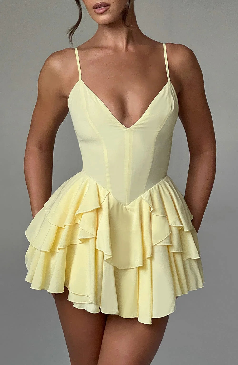 Vestido Alana Amarelo