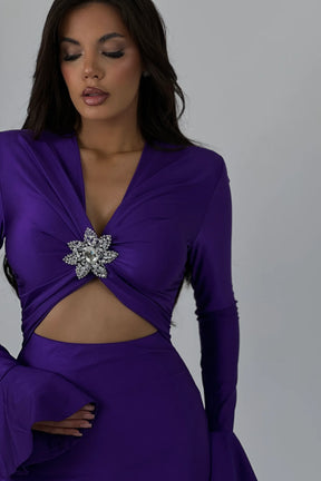 Vestido Cecília Roxo