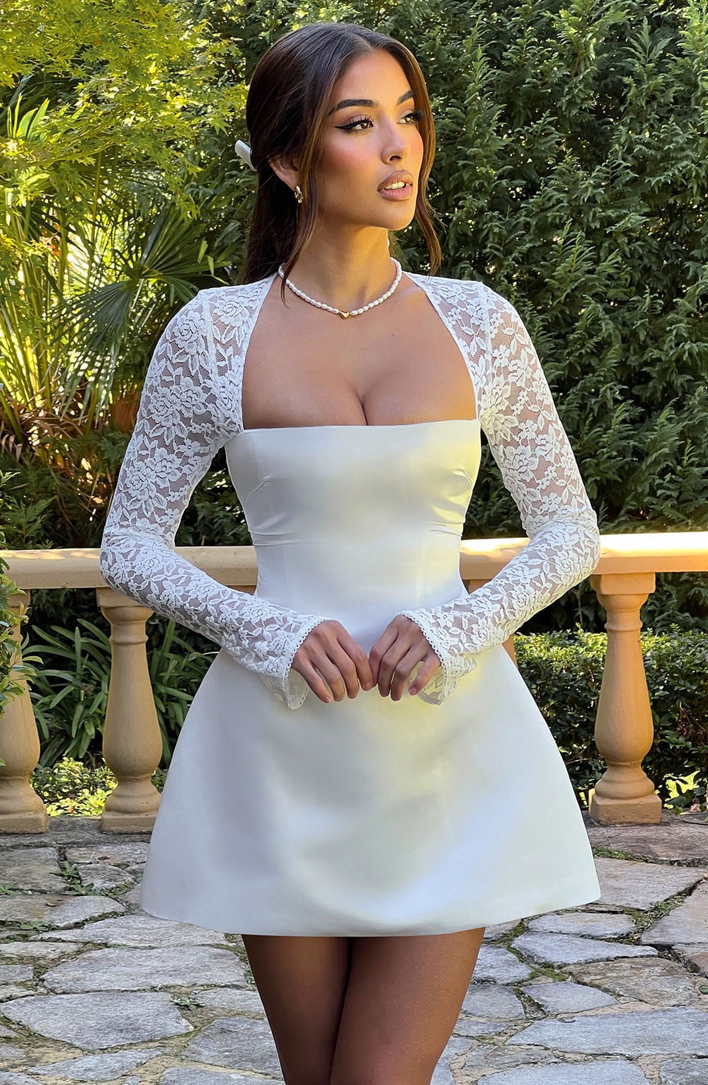 Vestido Natália Branco